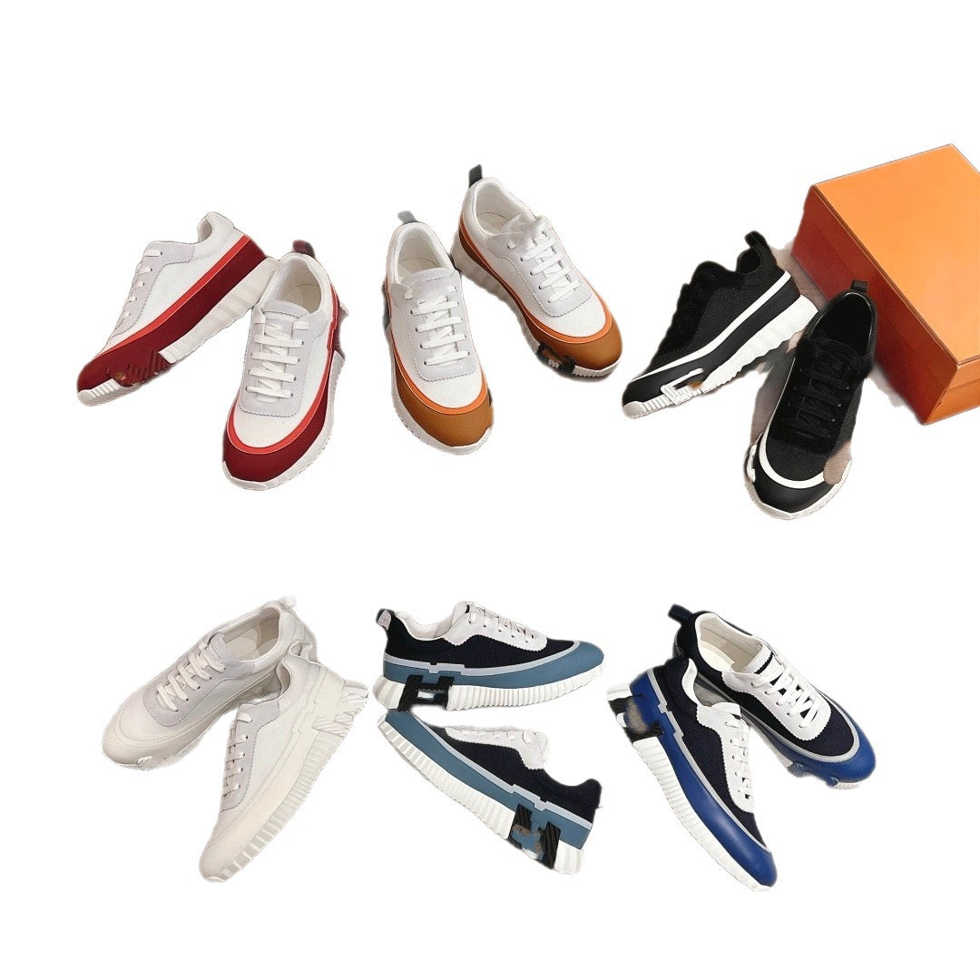 Men's White Breathable Everyday Joker Lightweight Fashion Comfortable Women's Casual Shoes