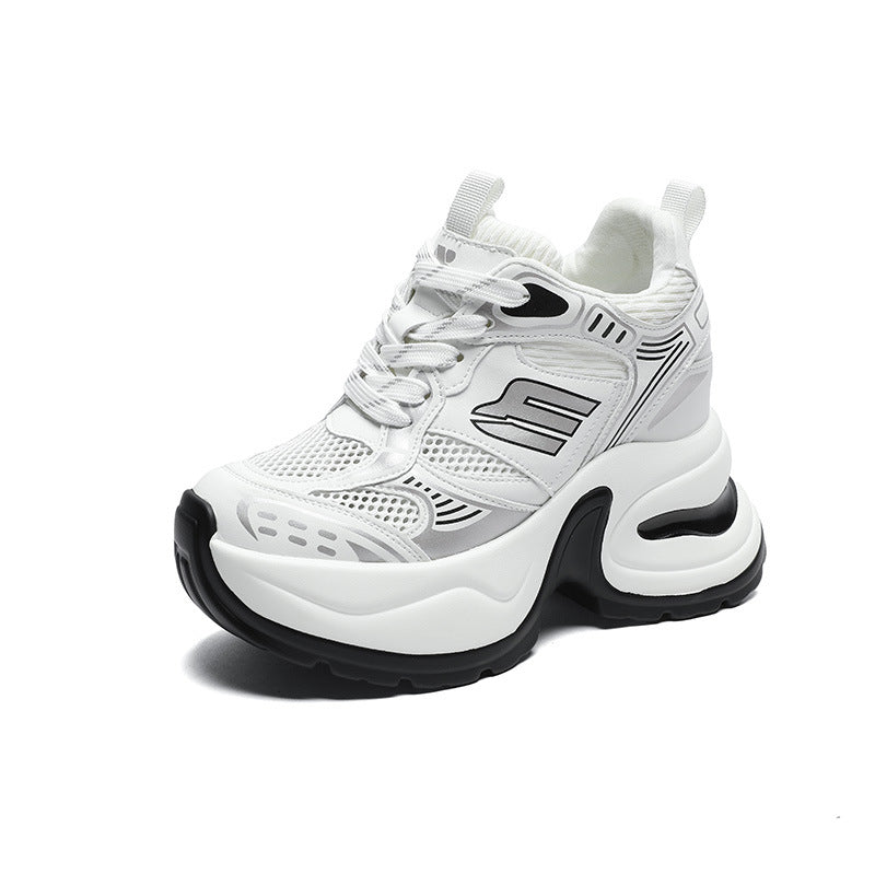 Women's Height Increasing Insole Dad Spring Platform Women's Sports Shoes
