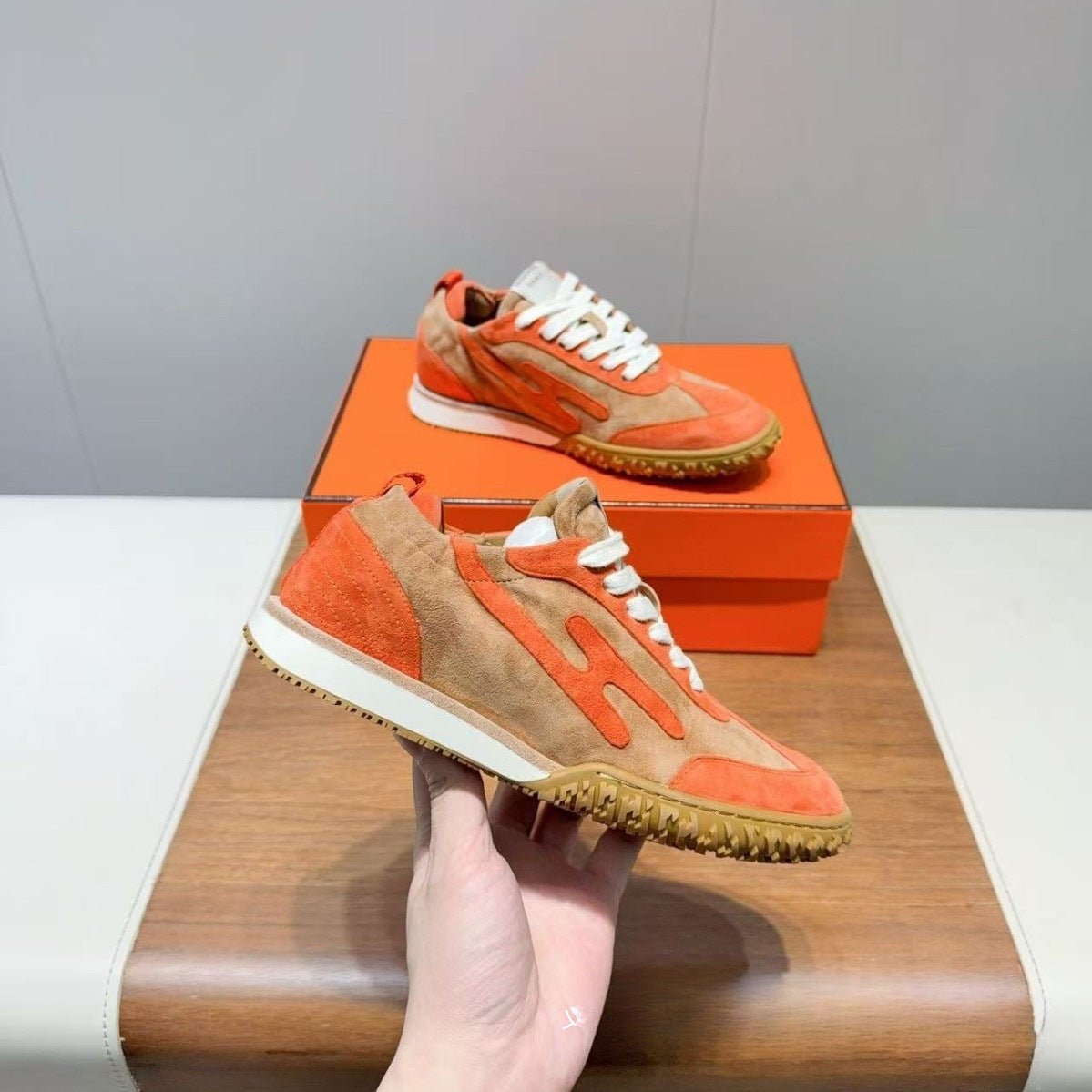 Women's Matching German Training Couple Retro Breathable Women's Casual Shoes