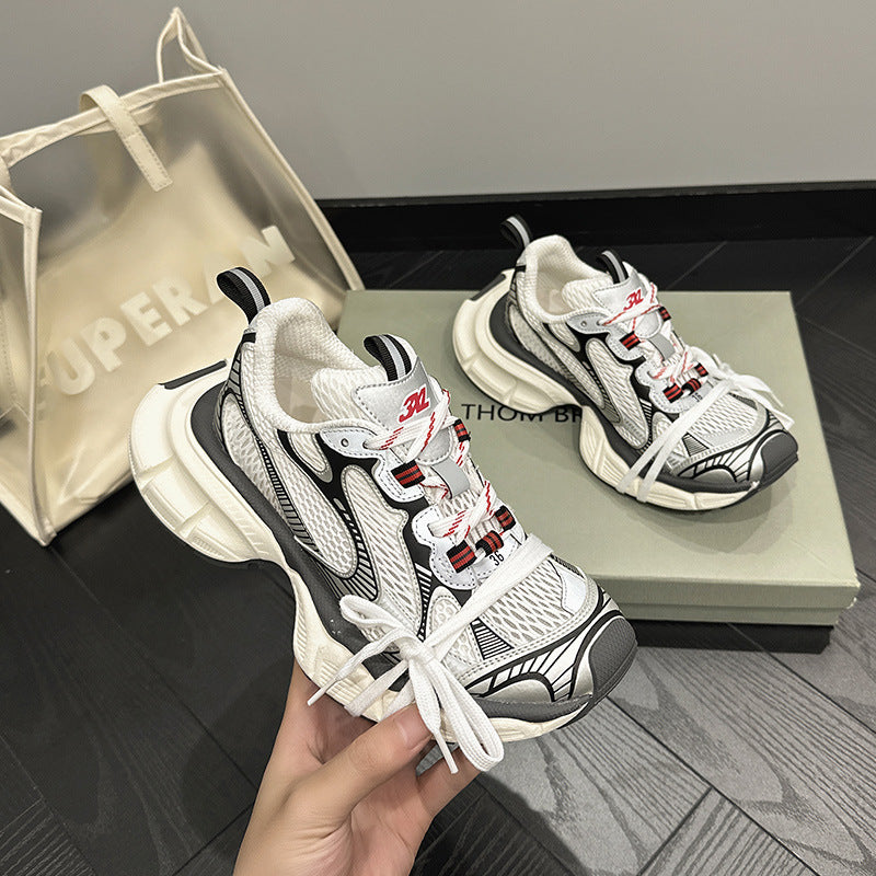 Women's & Men's Paris Dad Couple Vintage Fashion Jogging Women's Sports Shoes