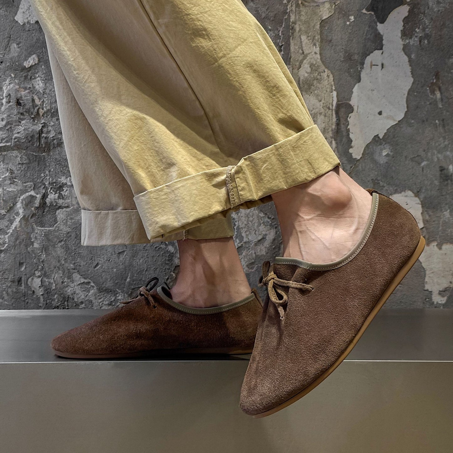 Men's Retro Ugly Cute Grandma Mesh Slip-on Soft Bottom Men's Casual Shoes