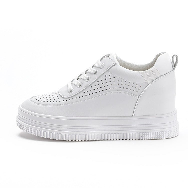 Women's For Height Increasing Insole Platform Wedge Women's Casual Shoes
