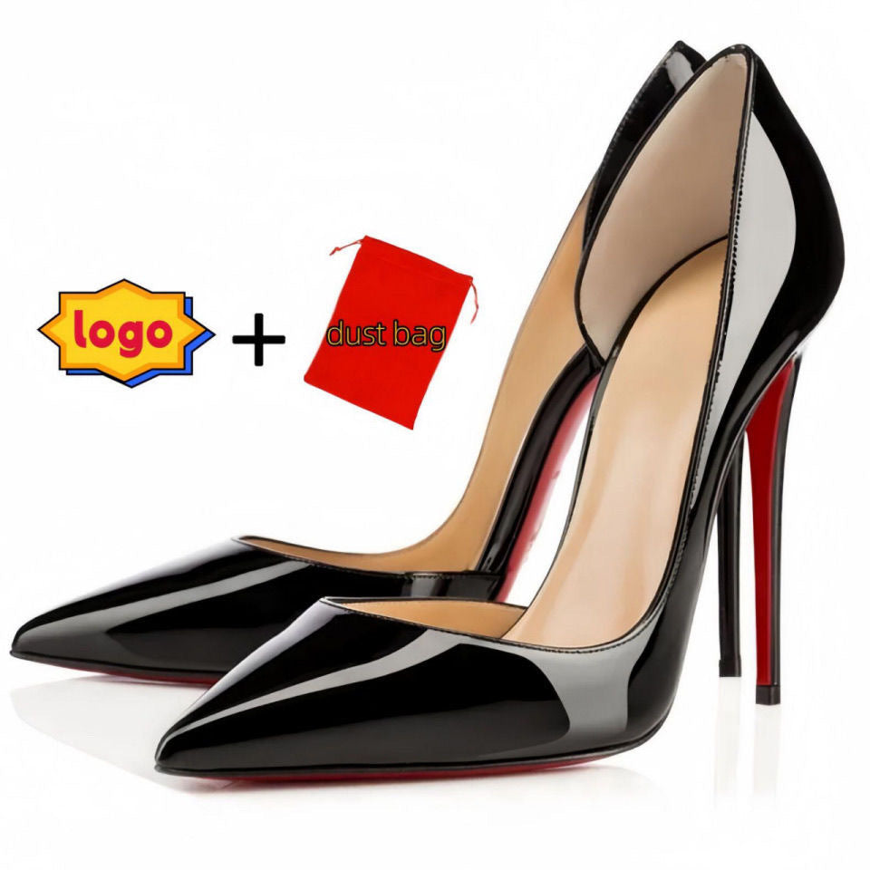 Women's Pumps Fine With Black Tone Adult Lady Like Woman Love Heels