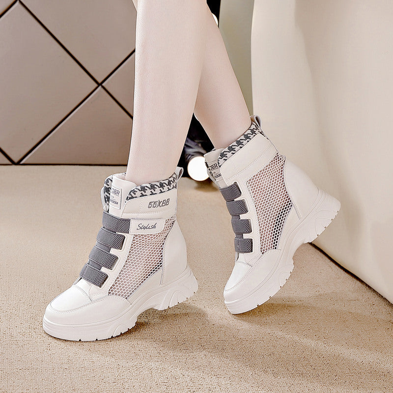 Women's & Men's Classic Attractive Breathable Wedge Martin Men's Shoes