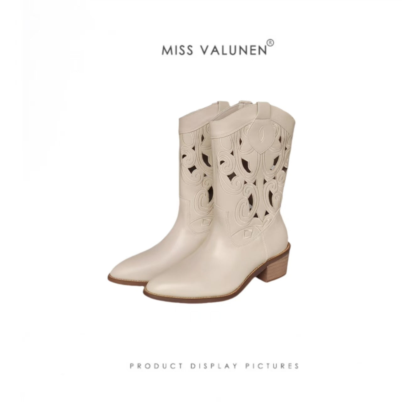 Summer Western Cowboy Grassland Wear Retro Boots
