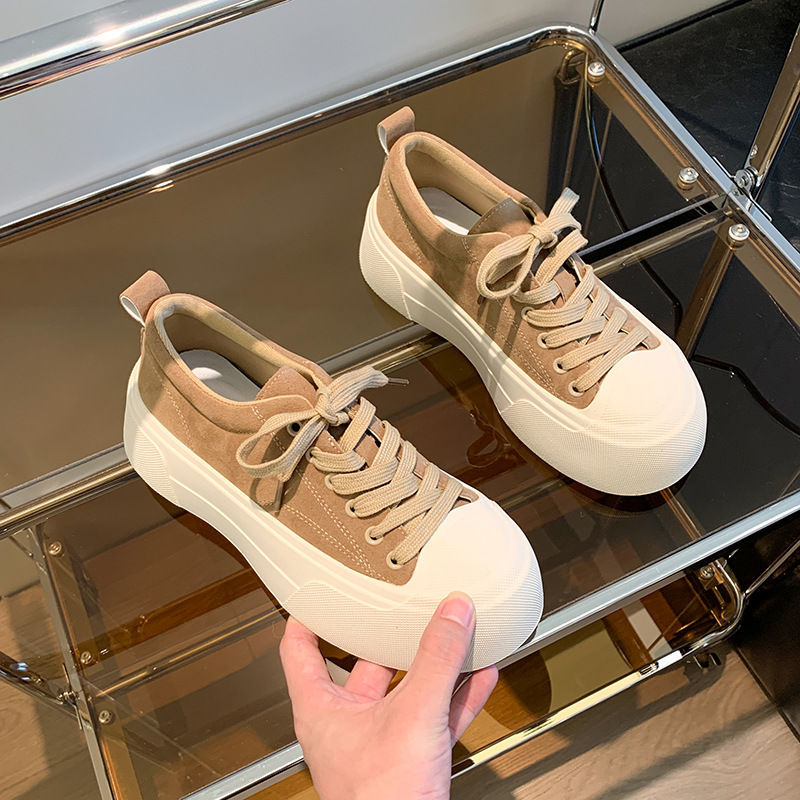 Women's Niche Platform Summer Vintage Fleece-lined Lightweight Women's Canvas Shoes