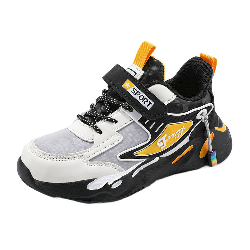 Children's Waterproof Primary School Running Lightweight Soft Kid's Sneakers