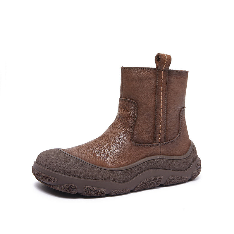 Women's Winter Platform Round Toe Warm Thicker Snow Boots