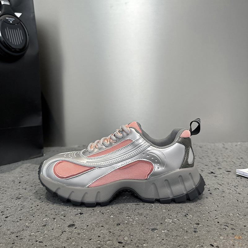 Women's Dad Design Platform Height Increasing Breathable Pumps Women's Sports Shoes