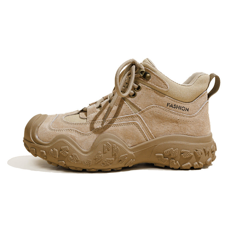 Women's Mountaineering Short British Style Martin Women's Leather Boots