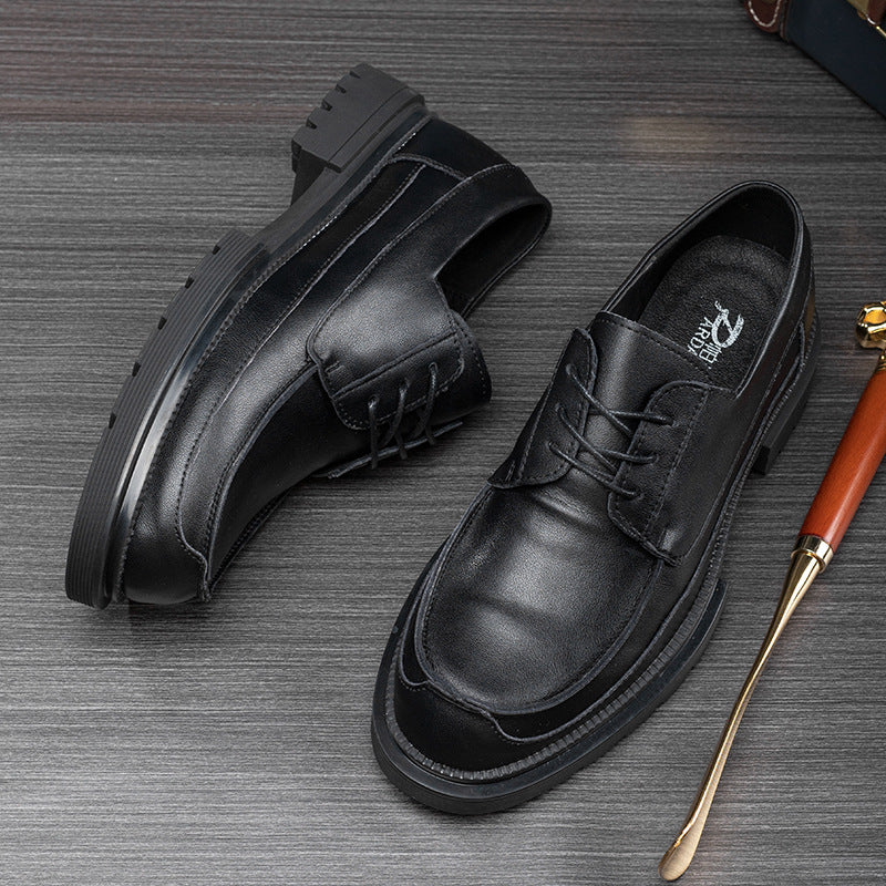 Men's Creative Autumn British Retro Business Casual Shoes