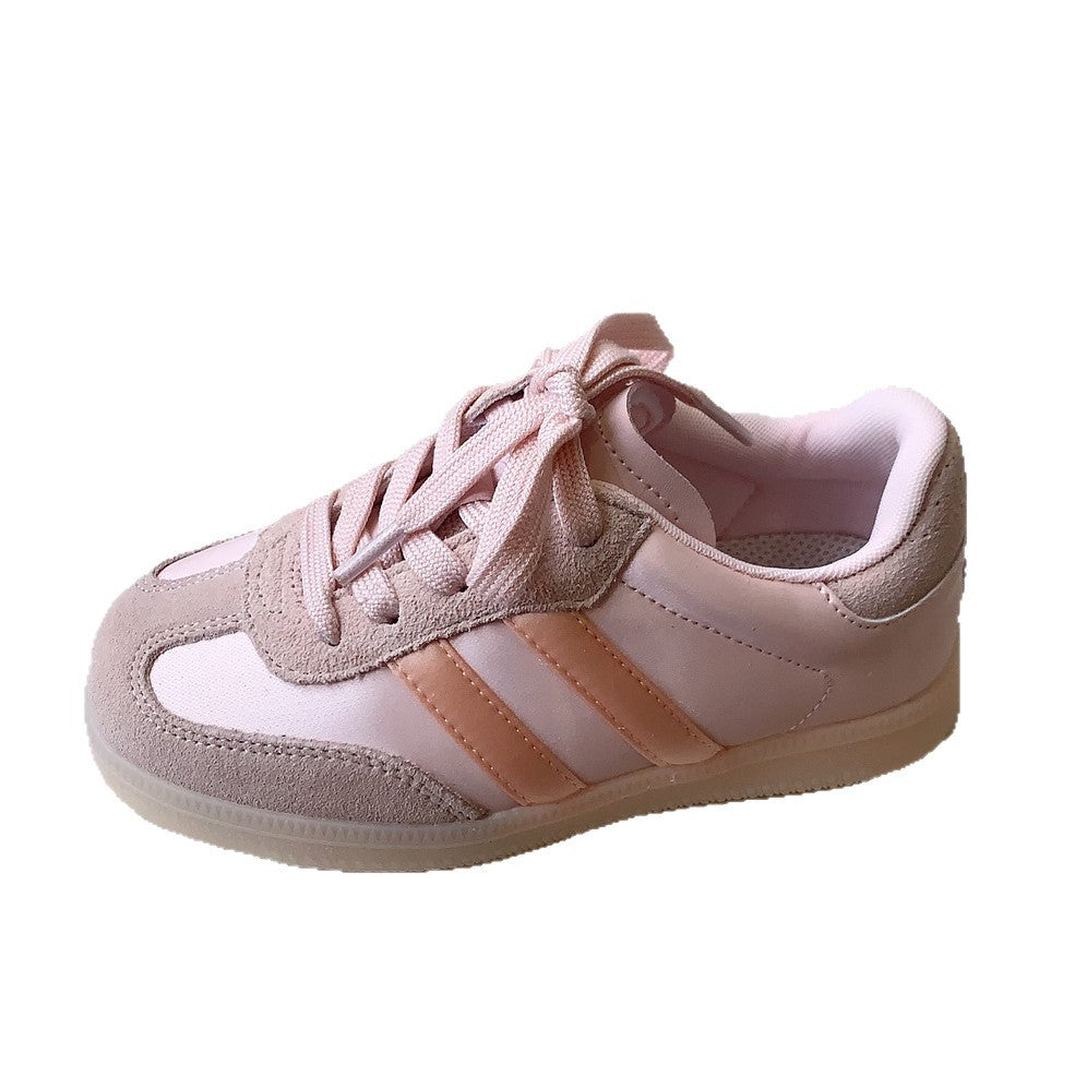 Children's Fashion Silk Spring German Training Soft Sneakers