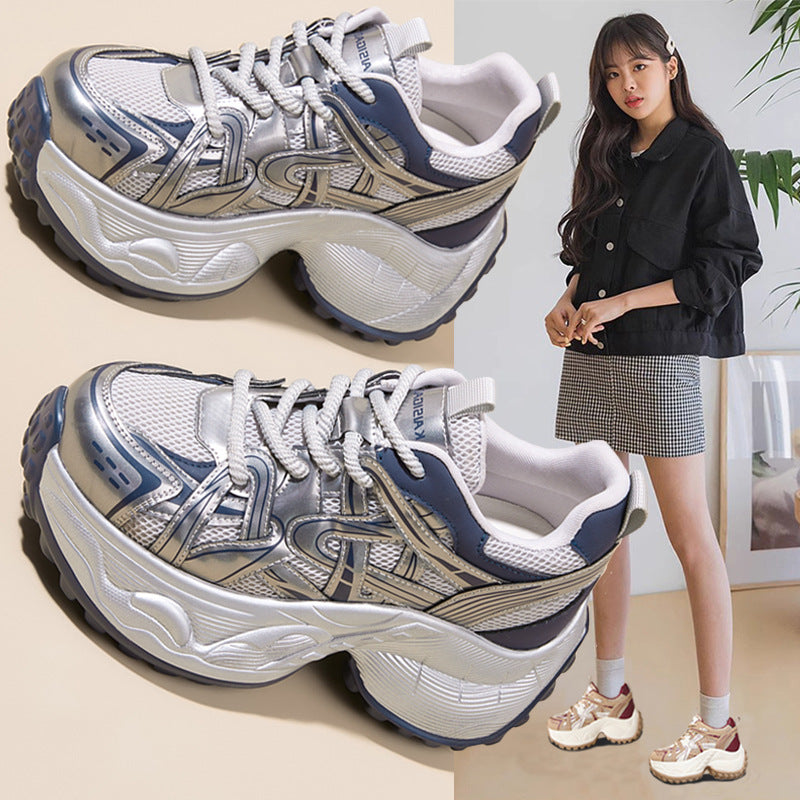 Women's Height Increasing Insole Dad Small Platform Women's Casual Shoes