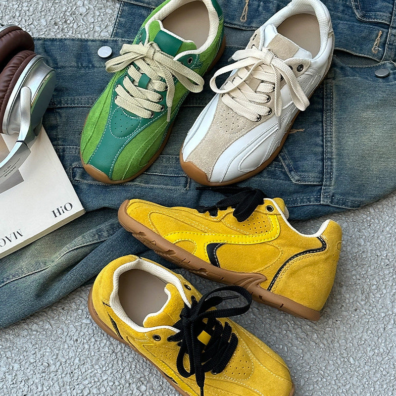 Women's Height Increasing Insole Postman German Training Retro Women's Casual Shoes