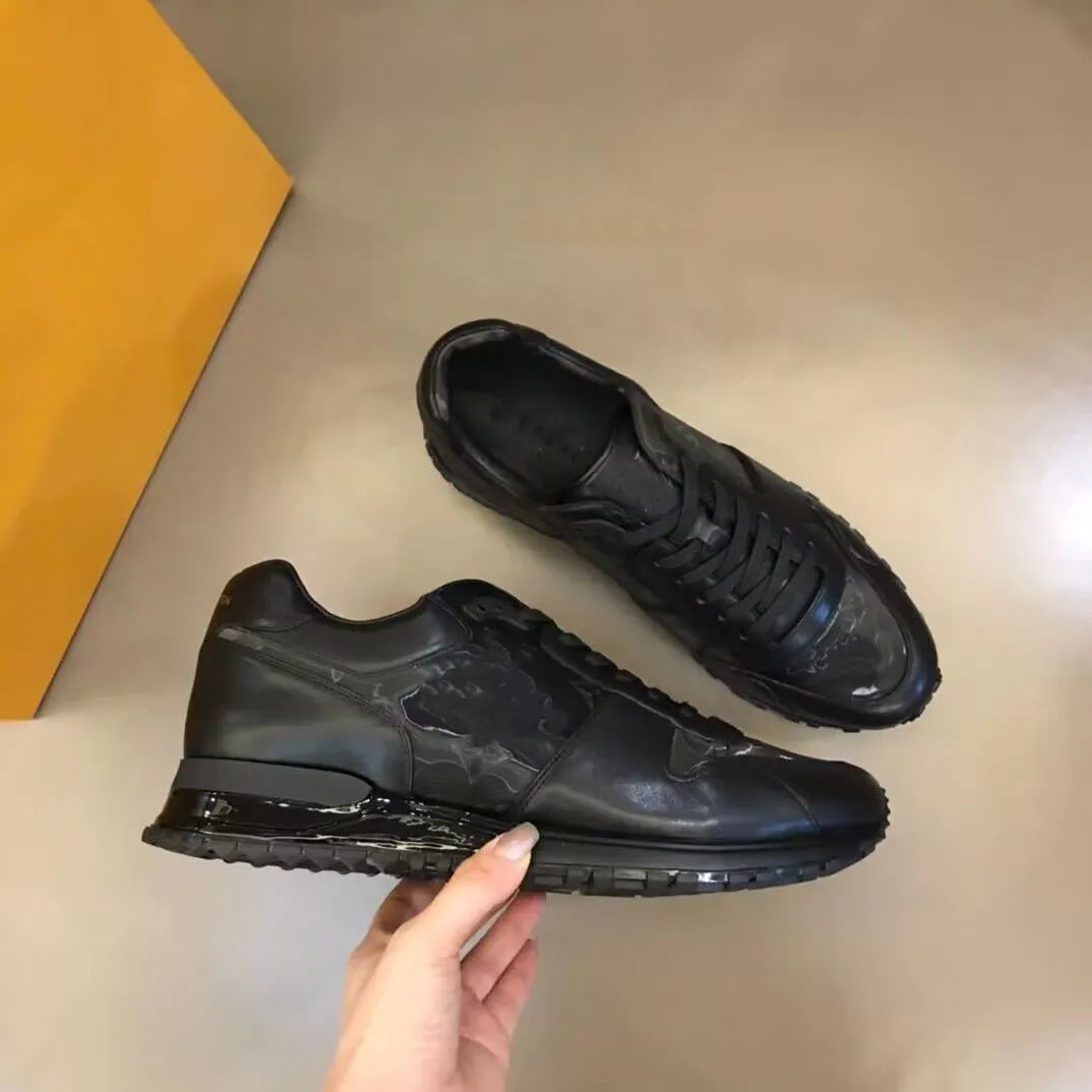 Men's Spring Camouflage Lace Up Color Matching Breathable Platform Men's Board Shoes
