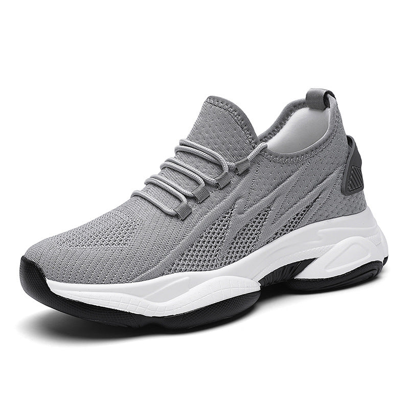 Invisible Height Increasing Insole Trendy Breathable Popular Mesh Sneakers