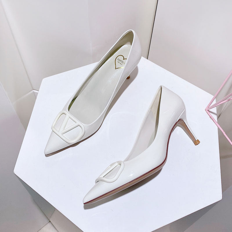 Women's Design Sense Niche Summer Elegant Dress Pointed Toe Women's Fashion Shoes