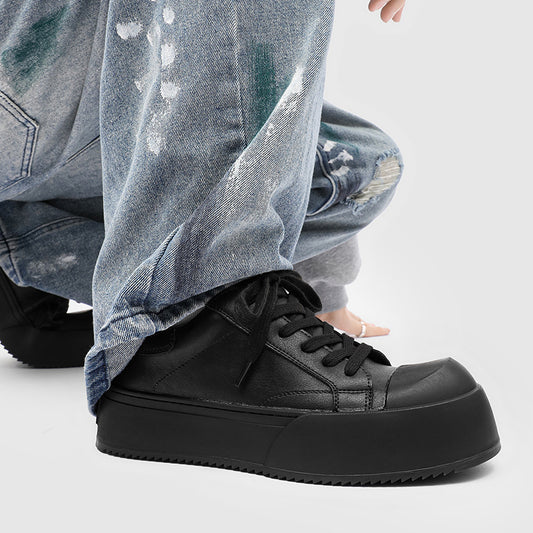 Men's Design Simple Personalized Platform Trendy Men's Casual Shoes