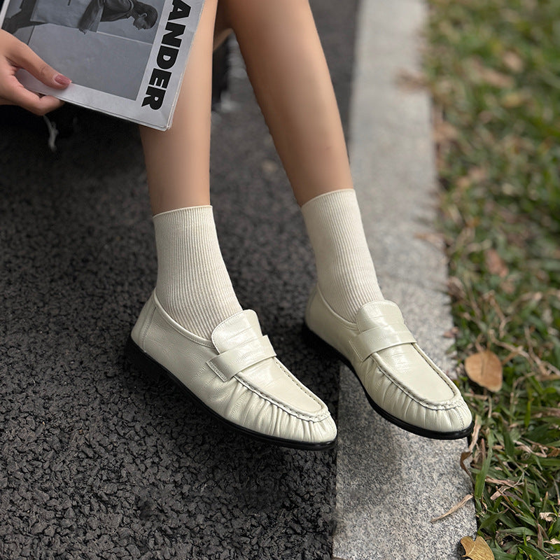 Women's Pumps Four Stylish Low Low-cut Authentic British Heels