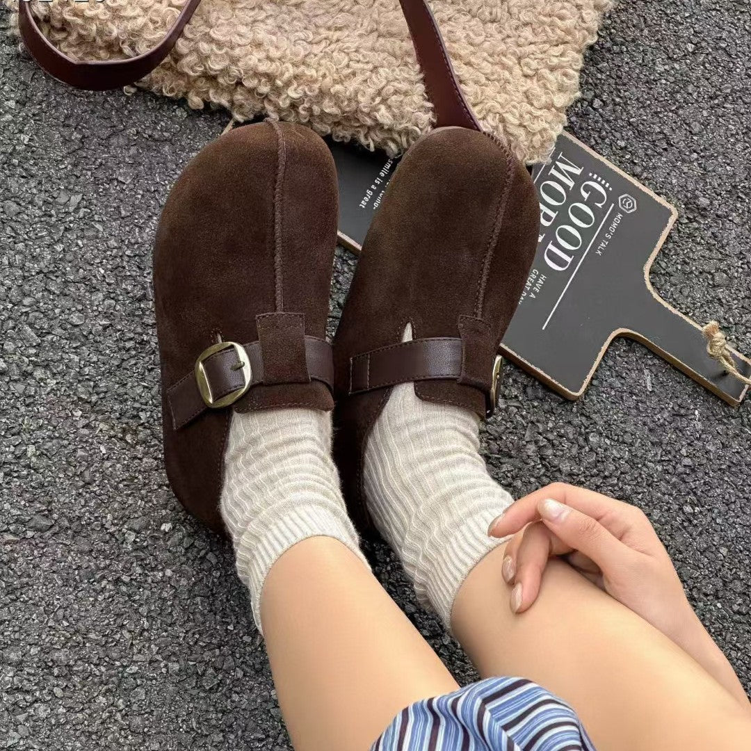 Women's Matte Platform Height Increasing Insole Big Women's Casual Shoes