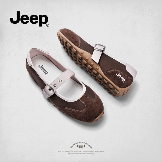 Women's Jeep French Style Mary Jane Lightweight Women's Casual Shoes
