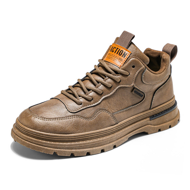 Men's Winter Versatile Leisure Cargo Martin Low-cut Casual Shoes