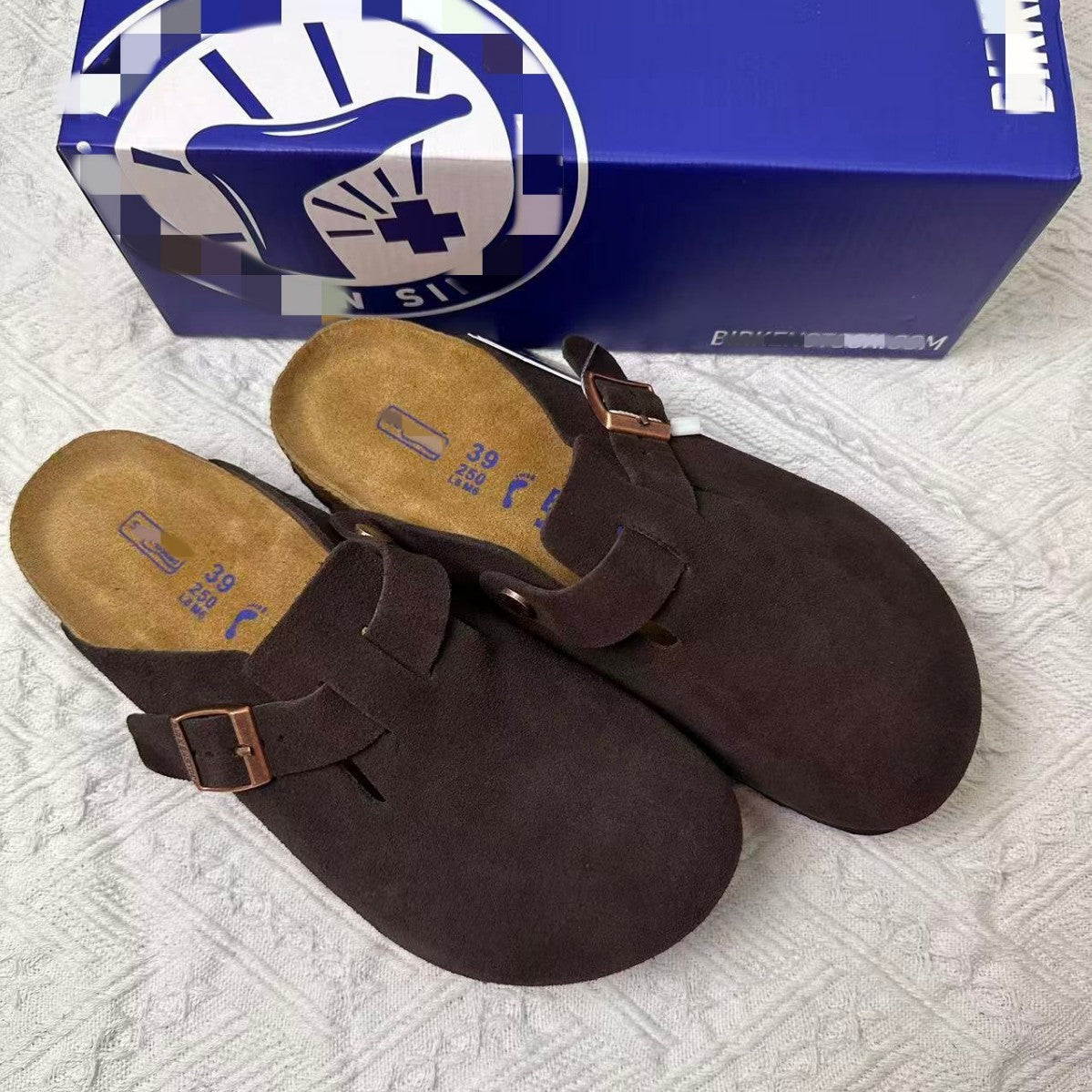 Women's & Men's Genuine Cork Closed Toe Fashion Outdoor Slippers