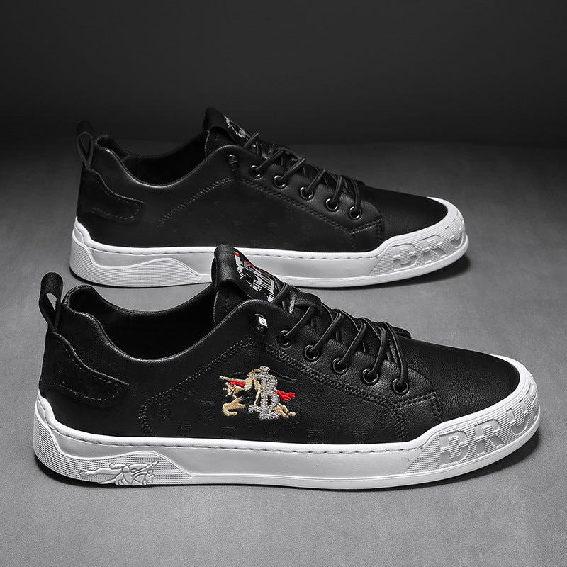 British Trend Guy Soft Versatile Genuine Casual Shoes