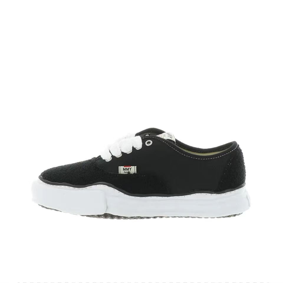 Women's & Men's Dissoed Shawn Lovers Height Increasing Canvas Shoes