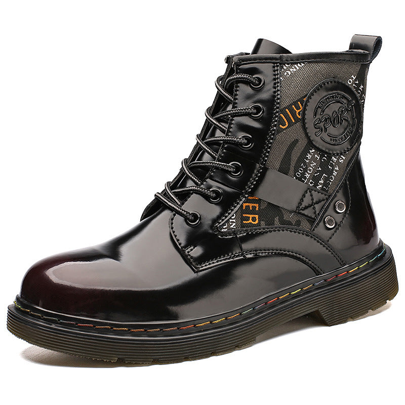 Worker Unisex Long Tooling Fleece Biker Boots