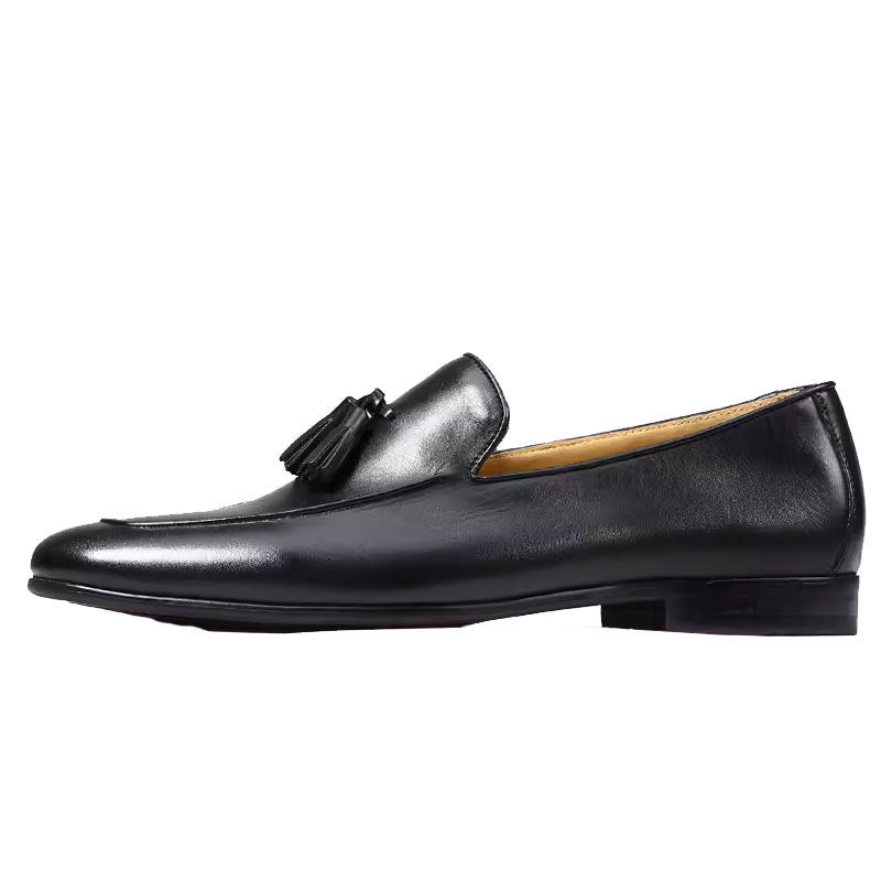 Men's Handmade Genuine Fringed Slip-on British Style Leisure Doug Store Loafers/doug Shoes