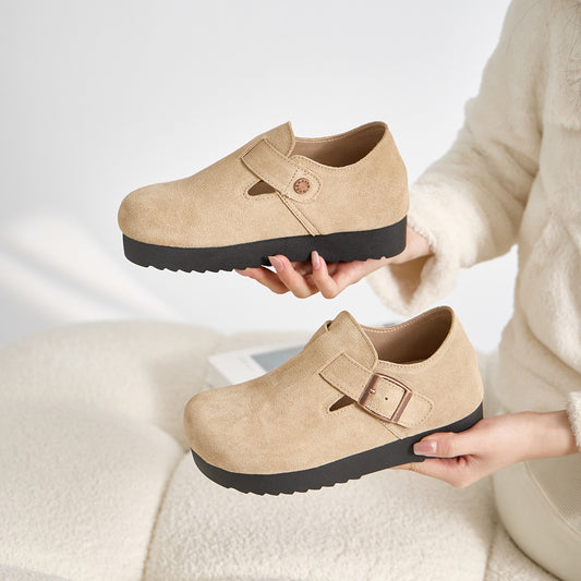 Women's & Men's Platform Height Increasing Insole Short Vintage Men's Shoes
