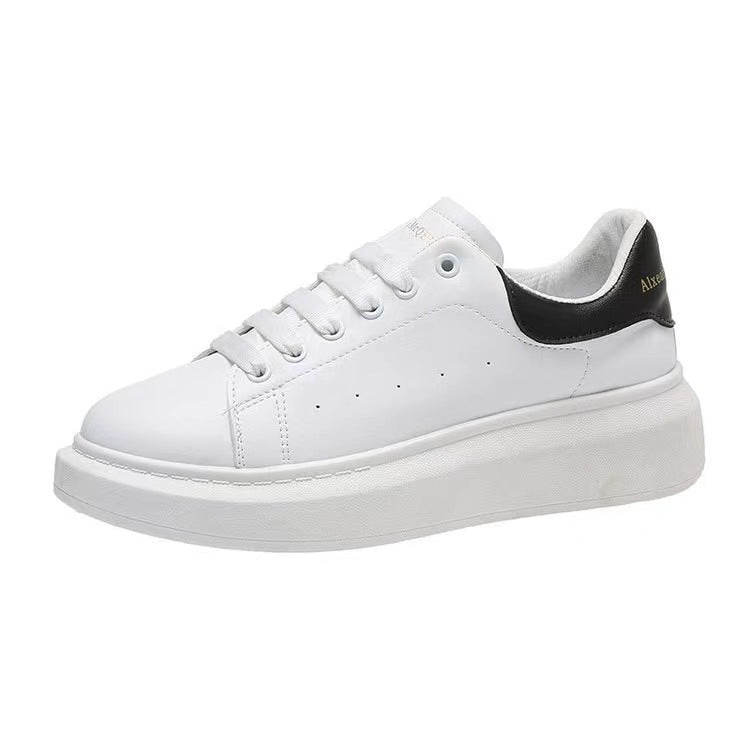 Women's Style Versatile Low Top Height Increasing Sneakers