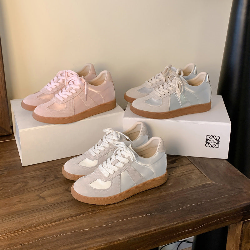 Women's Increasing Insole German Training Thick Bottom Versatile Soft Casual Shoes