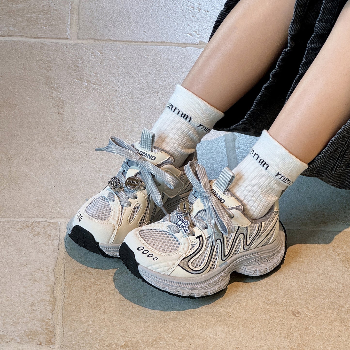 Children's Summer Single Mesh Boys Fashion Trend Lightweight Children's Sports Shoes