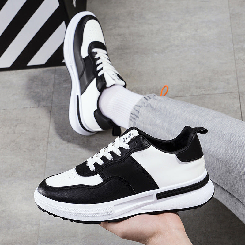 Women's & Men's Breathable White Fashion Trendy Flat Portable Sneakers