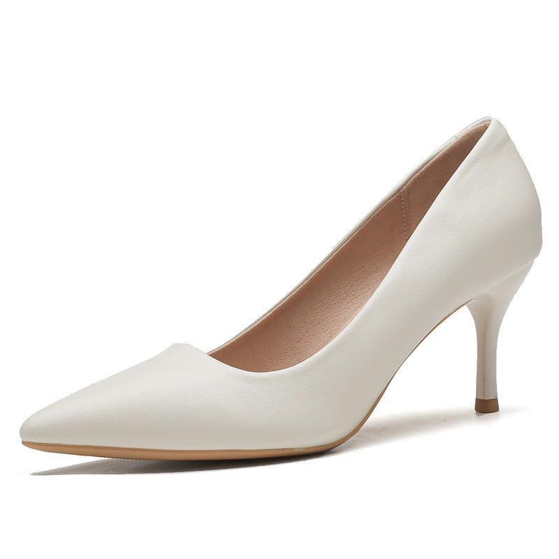 Women's Sexy French Style Not Tired High Stiletto Low-cut Women's Fashion Shoes