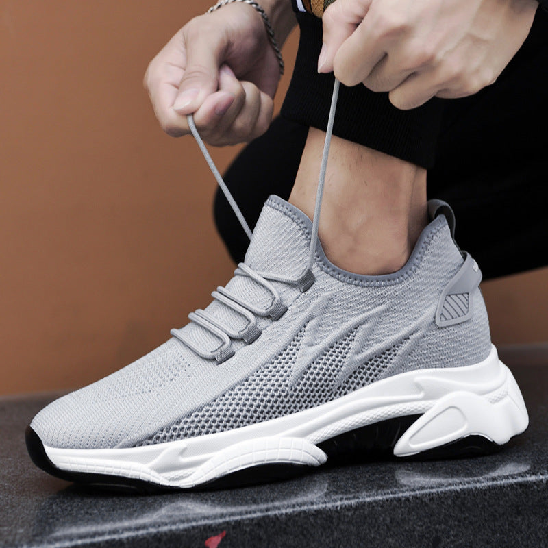 Men's Mesh Daddy Invisible Height Increasing Insole Sneakers