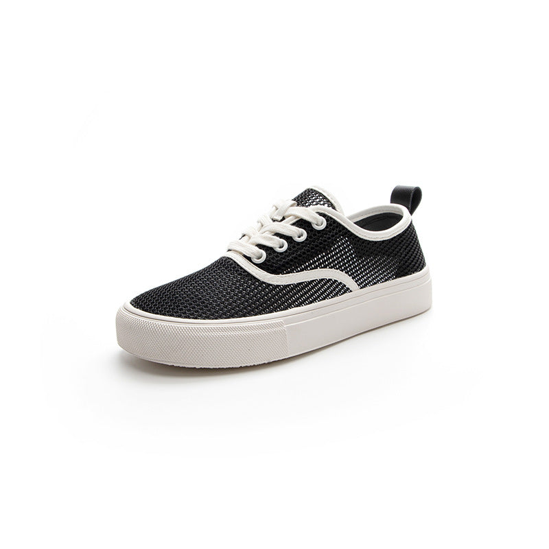 Women's & Men's Style Flat Breathable Pumps Mesh Surface Men's Shoes