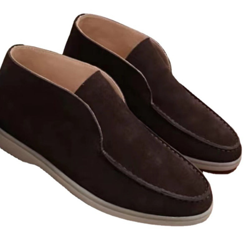 Women's High Soft Bottom Genuine Versatile Loafers