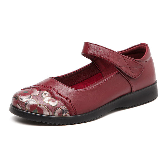 Women's & Men's Style Mom Spring Velcro Elderly Pumps Men's Shoes