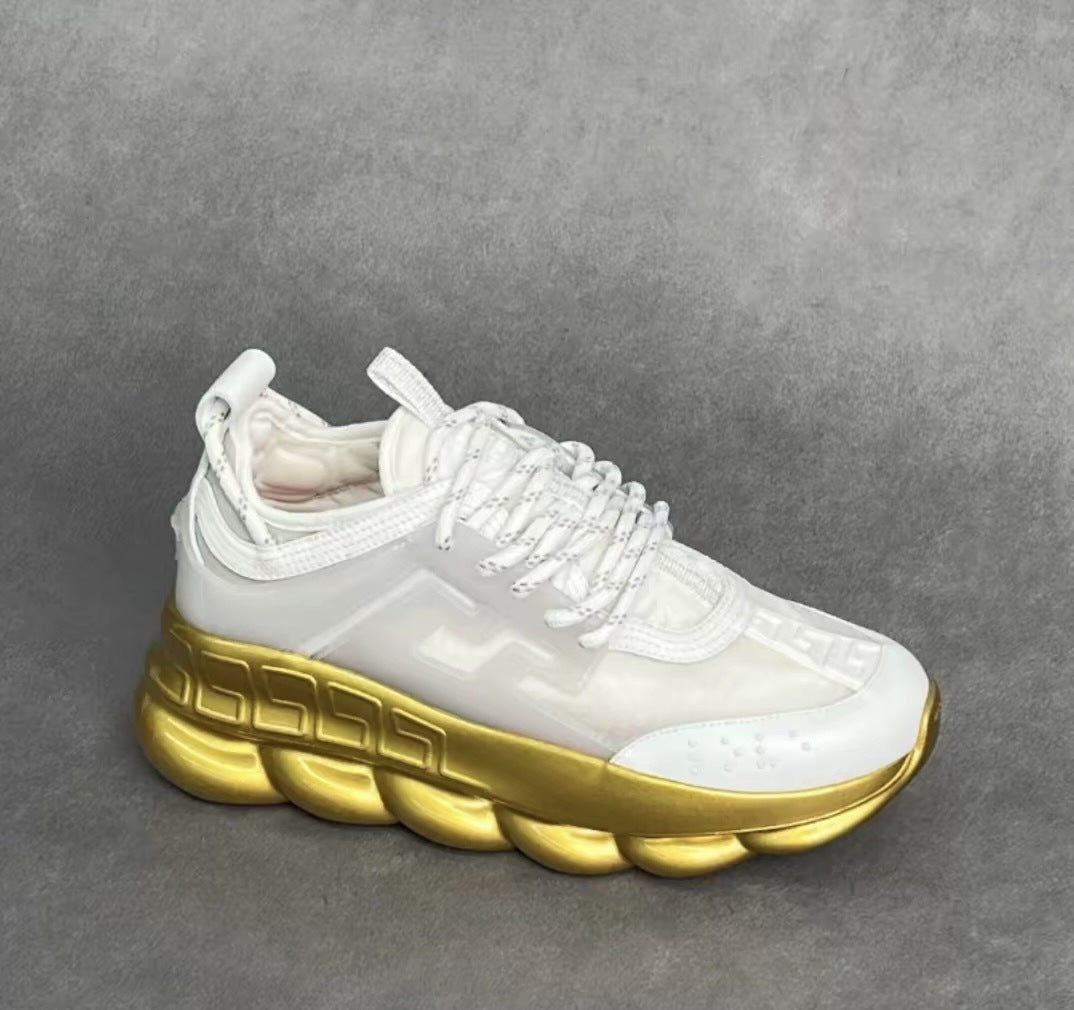 Platform Heightened Fashion Trendy Lovers Dad Men's Sports Shoes