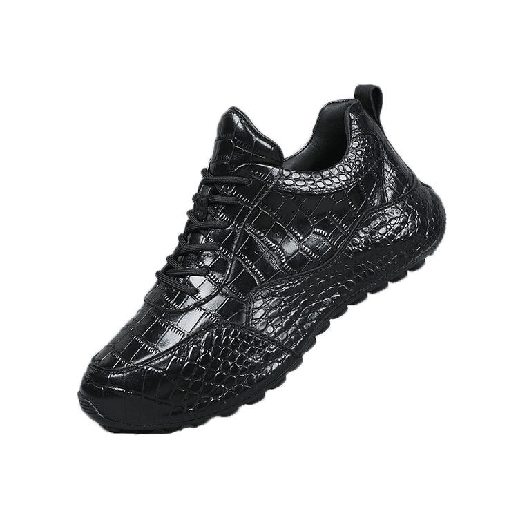 Men's Top Layer Cowhide Trendy Wild Comfortable Leisure Bag Men's Casual Shoes