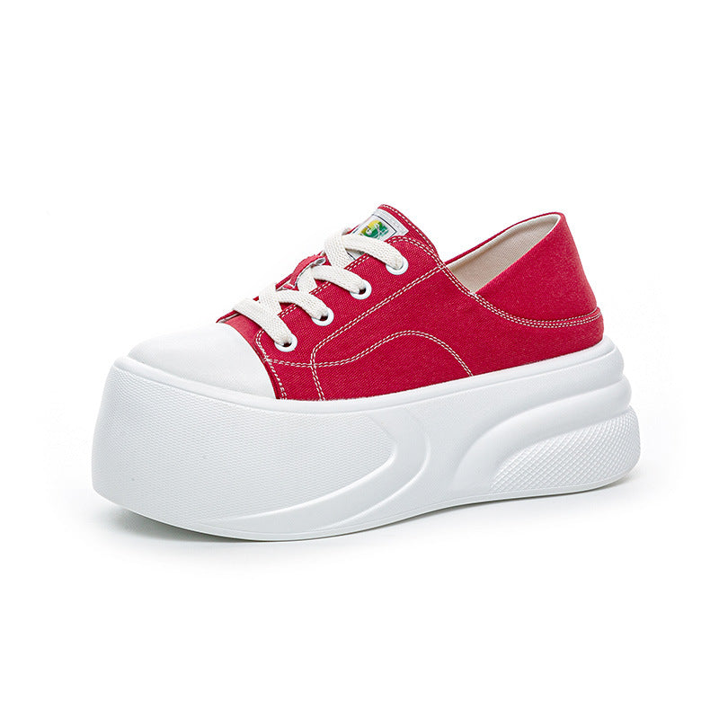 Women's Platform Summer Small Mesh Sports Board Muffin Women's Casual Shoes
