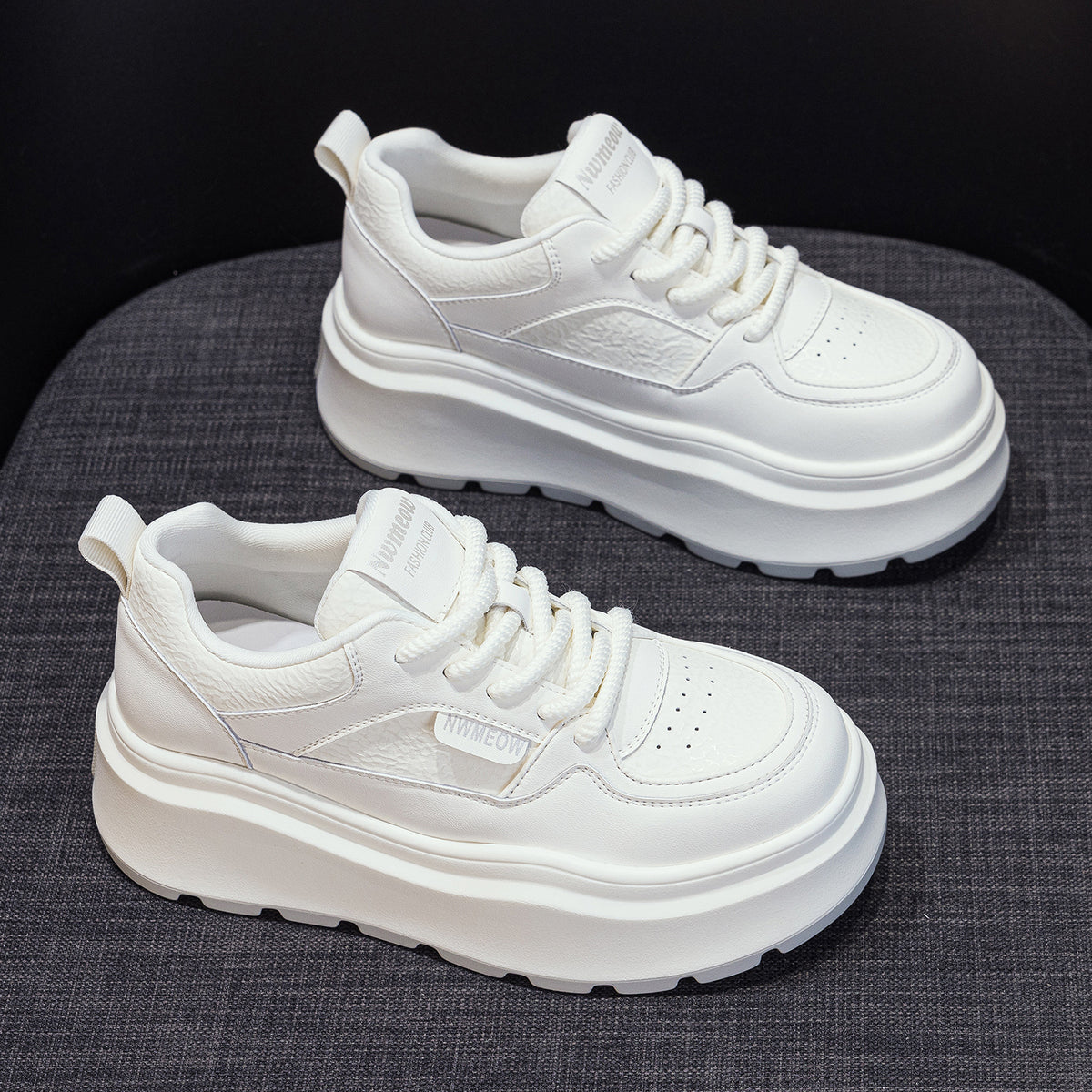 Women's Thick-soled Best-selling White Autumn Fashion Men's Shoes