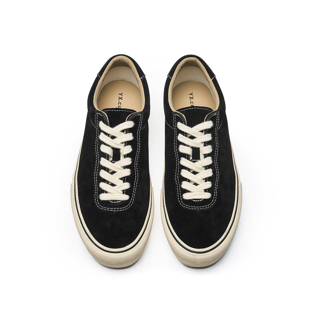 Men's Thick Bottom Breathable Heightened Easy Wear Low Men's Board Shoes