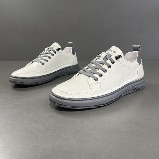 Trendy Casual Men's Genuine Flat Fashionable Men's Board Shoes