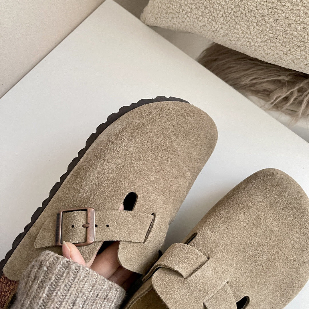 Women's Half Platform Comfortable Walking Flat For Loafers