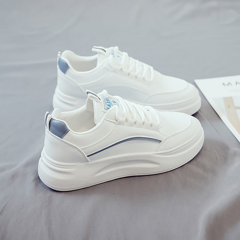 White Female Summer Breathable Korean Style Sneakers