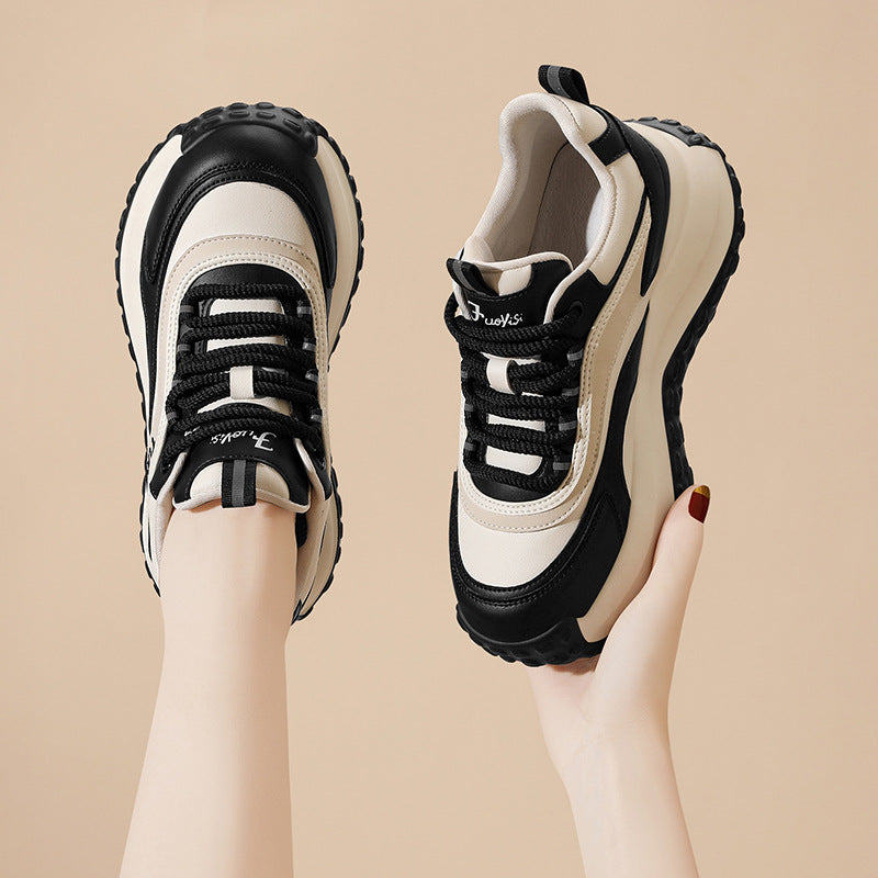 Women's New Platform Dad Fashion Versatile Sneakers